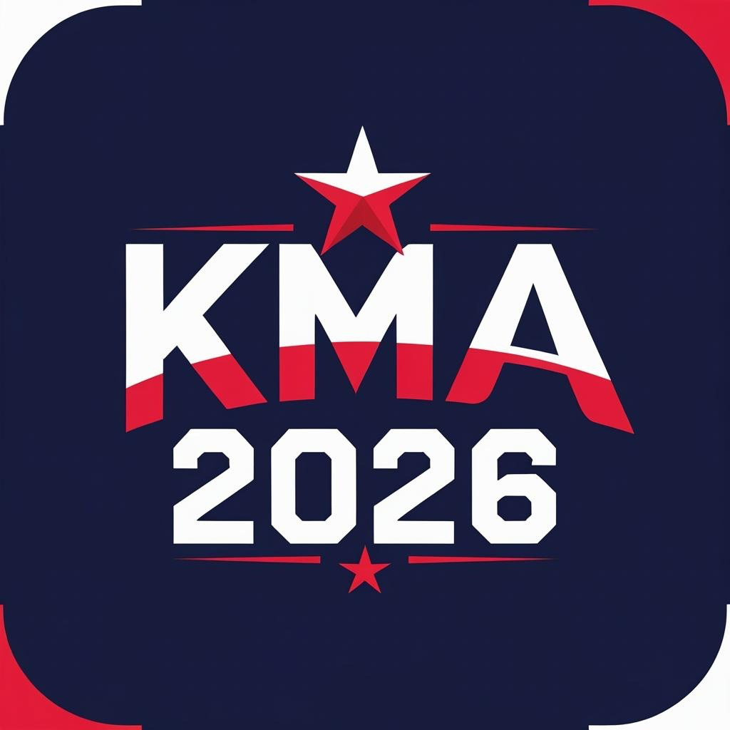 Community Event Logo with KMA 2026 and Star - Kenneth Morgan